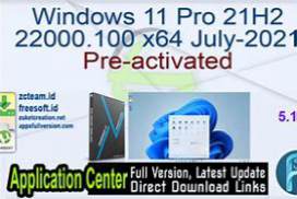 Windows 11 X64 21H2 Pro incl Office 2021 en-US APRIL 2022 {Gen2}